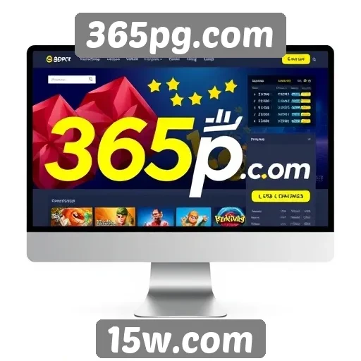 Interface do usuário do 365pg.com é intuitiva